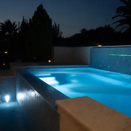 Luxury Heated Pool Villa Lagonisi Exterior photo